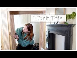 Diy Faux Fireplace Mantle Build It