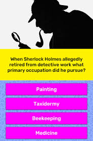 Alamy/kirk fisher i've been hosting conferences on living, retiring, and investing overseas for more than 30 ye. When Sherlock Holmes Allegedly Trivia Answers Quizzclub