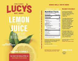 lucy s family owned lemon juice 1