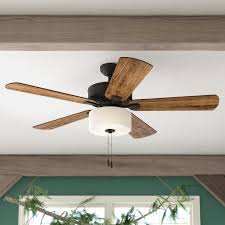 Unique ceiling fans come in almost all brushed nickel bronze finishes and can be recessed or hung from. 12 Best Ceiling Fans Under 500 In 2021 Hgtv