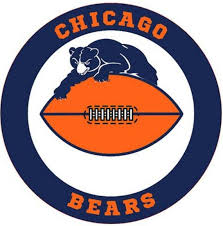 Chicago Bear Circle Logo Customizable