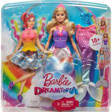 Bộ búp bê Barbie tiên cá Dreamtopia18 kiểu - chính hãng 100%