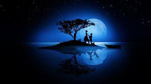 Love Couples in Moonlight Wallpapers on ...