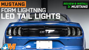 form lighting mustang led tail lights