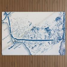 vine florida map outdoor rug by