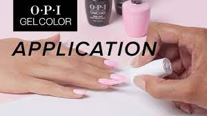 opi gelcolor tutorial application