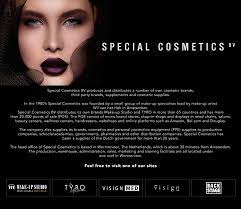 special cosmetics professional make up
