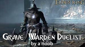 Grave Warden Duelist - Elden Ring Boss Fights by a Noob - YouTube