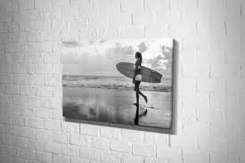 Buy Lone Surfer 2 Canvas Wall Art
