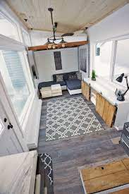 open concept rustic modern tiny house