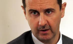 Syrian president Bashar Assad said the UK was sacrificing peace talks in a bid to end an EU arms embargo. Photograph: Sasha Mordovets/Getty Images - Syrian-president-Bashar-A-010
