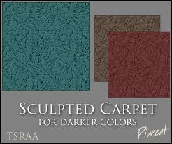 the sims resource sculpted carpet for