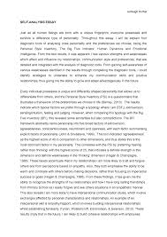 Find out how to structure this it helps to understand how to write a reflective paper and the purposes of such type of academic assignment. Essay Self Reflection Essay Grade Hd Self Analysis Essay Just As All Human Beings Are Born With Unique Fingerprint Everyone Possesses And Exhibits Studocu