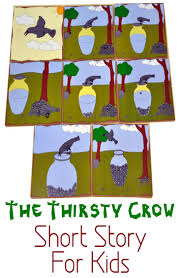 The Thirsty Crow Story For Kids Short Stories For Kids