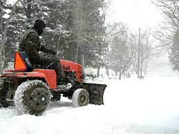 snowplowing with the ariens gt 17