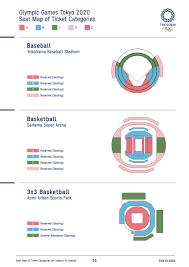 Tokyo 2020 Tickets Price List And Seat Map Guide