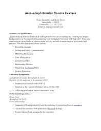 Resume For Internships Spacesheep Co