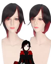 Ombre hair color is here to stay, so why not freshen up your look and give it a try? Rwby Red Trailer Costumes Wig Black Red Ombre Short Straight Cosplay Wig For Men Women Xmky Pl270 29 99