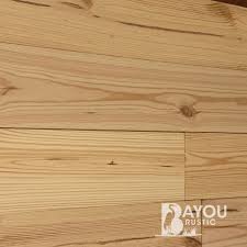 unfinished new heart pine flooring by