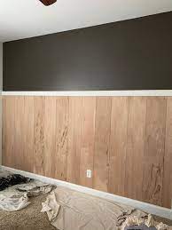 Diy Wood Paneled Accent Wall The