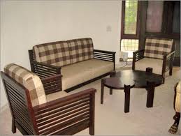 stylish home design ideas wooden sofa set