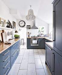 25 blue and grey kitchen designs that