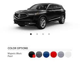 2022 Acura Mdx Color Options Acura In