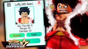 Upgrade your units and troops to make them more powerful and help you survive the rounds. 4th Gear New 5 Star Luffy In All Star Tower Defense Youtube