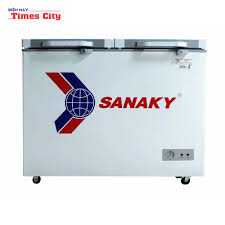 Tủ đông Sanaky VH 2599A2KD, 208 lít, 1 ngăn đông, dàn lạnh đồng, mặt kính  cường lực