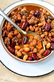 slow cooker cowboy baked beans recipe