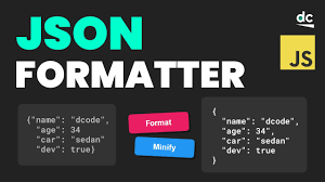 create your own json formatter with