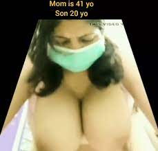 Big tits mom real