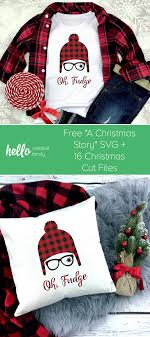 This year, especially, i want to do all the holiday things, and that includes christmas crafting. Free Christmas Story Svg 16 Christmas Cut Files