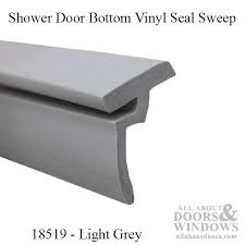 replacement shower door bottom vinyl