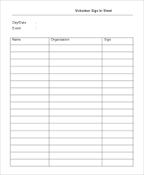 Sign In Sheet Doc Magdalene Project Org