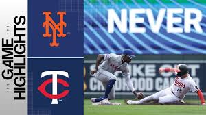 mets vs twins game highlights 9 9 23