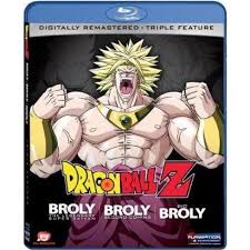 These were presented in a new widescreen transfer from the original negatives with a 16:9 aspect ratio that was matted from the original 4:3 aspect ratio. Dragon Ball Z Broly Triple Feature Broly Broly Second Coming Bio Broly