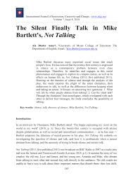 pdf the silent finally talk in mike
