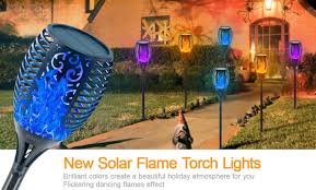 Off On Solar Lights Solar Torch Ligh