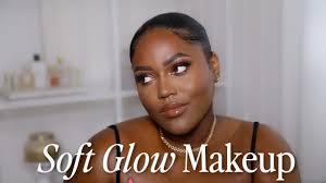 soft glow summer makeup for brown skin