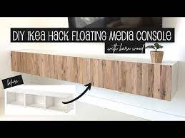 Diy Ikea Floating Media Console