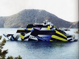 Yacht Designed By Jeff Koons For Greek Art Collector Dakis