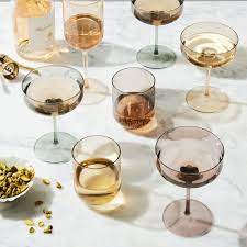 Fuum White Wine Glasses Set Of 4 Smoke By Blomus
