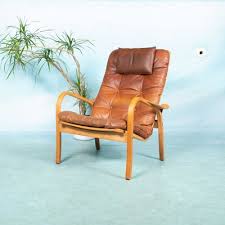 Mid Century Swedish Lounge Chair By