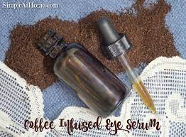 diy coffee infused anti aging eye serum