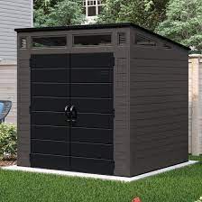 Modernist Plastic Garden Storage Shed