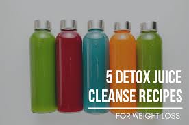 juicing for weight loss 5 detox juice