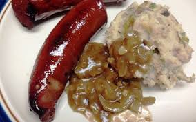 irish bangers colcannon with guinness