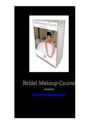 bridal makeup course handbook