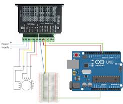 arduino code to run stepper motor